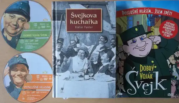Kolekce Švejk ( 1x kniha+3DVD )