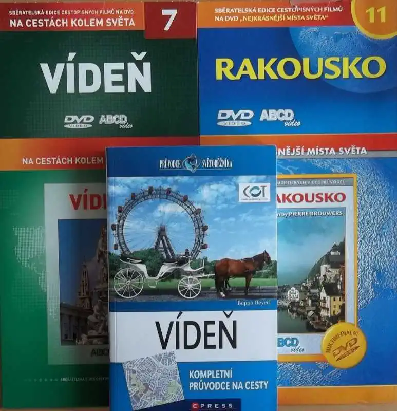 Vídeň - Kompletní průvodce na cesty - Průvodce světoběžníka + 2DVD dárek