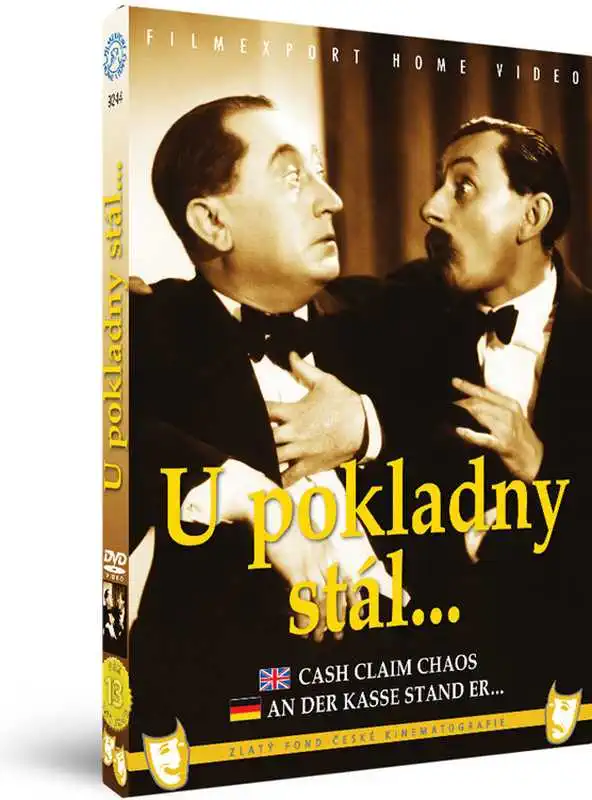 U pokladny stál DVD Box