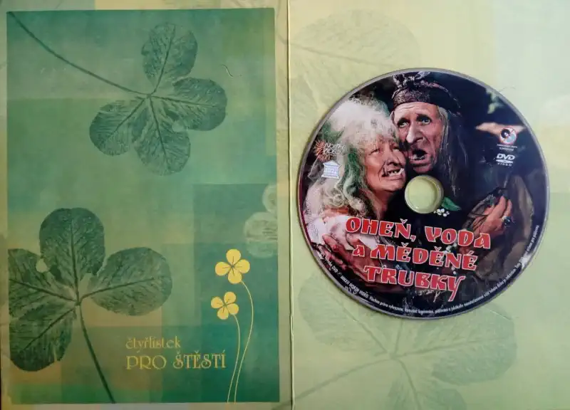 Oheň, voda a měděné trubky DVD - dárková obálka