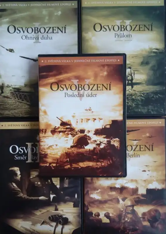 Kolekce Osvobození 5DVD / v dárkovém obalu/