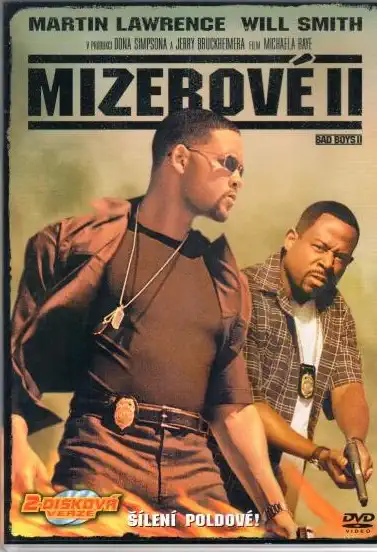 Bad boys II / Mizerové II - DVD plast - 2-disková verze ( originální znění BEZ CZ titulků ) bazarové zboží - plast DVD