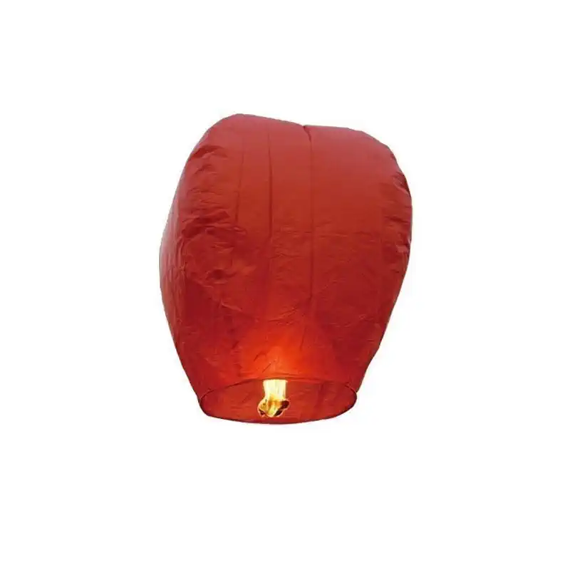 Lampion přání - červený