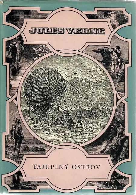 Tajuplný ostrov - Jules Verne ( bazarové zboží )