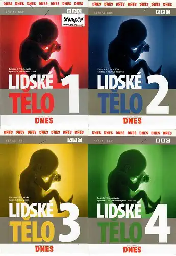 Lidské tělo: kolekce (4DVD)