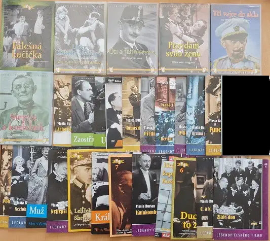 Velká kolekce Vlasta Burian - 28 DVD