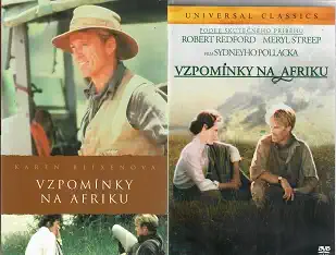 Vzpomínky na Afriku ( 1x kniha bazarová + 1x DVD )