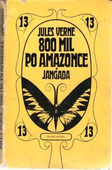 800 mil po Amazonce - Jules Verne - bazarové zboží