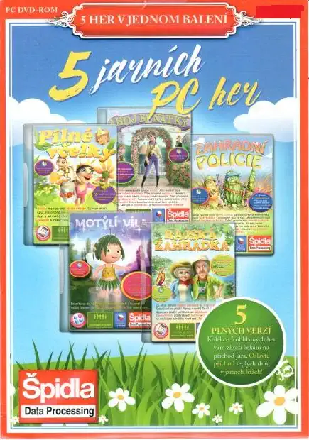 5 jarních PC her - papírová pošetka