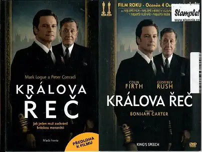 Knižní kolekce Králova řeč ( 1x kniha + 1x DVD bazarové zboží )