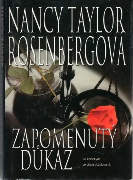 Zapomenutý důkaz - Nancy Taylor Rosenbergová - bazarové zboží