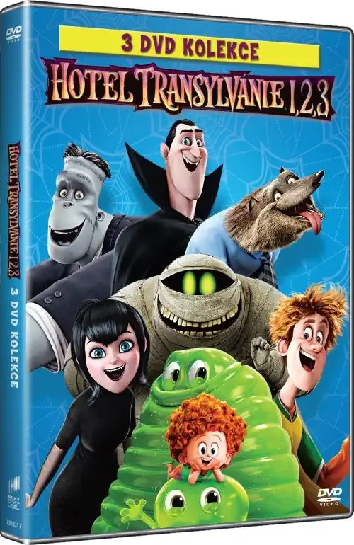 Hotel Transylvánie 1 - 3 - DVD plast
