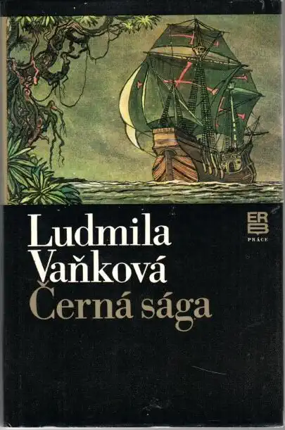Černá sága - Ludmila Vaňková - bazarové zboží
