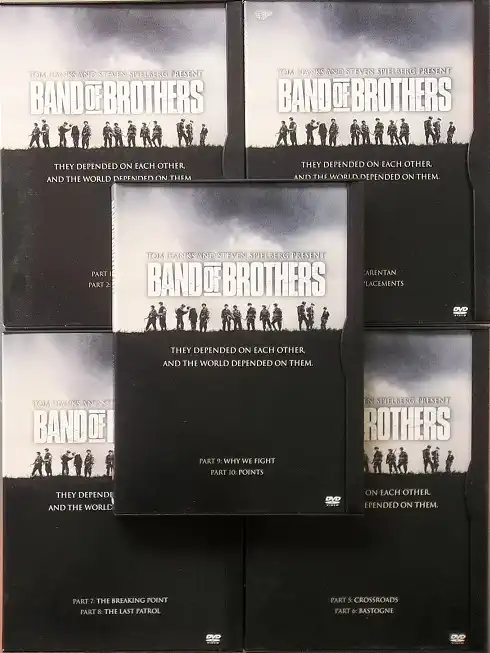 Band Of Brothers (Bratrstvo neohrožených) - kolekce - 5 DVD - bazarové zboží