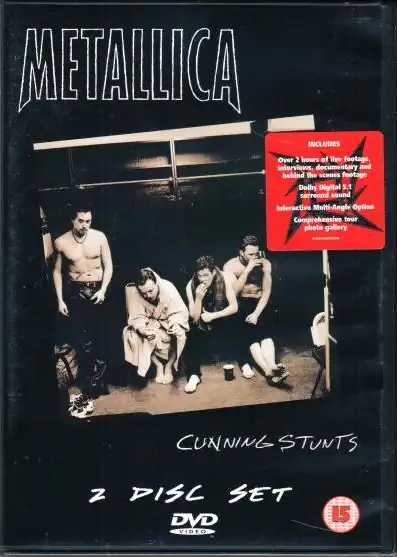 Metallica - Cunning stunts - DVD plast