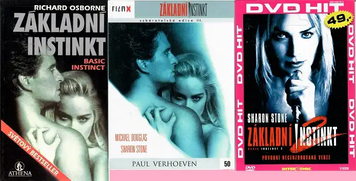 Kolekce základní instinkt - Richard Osborne ( 1x kniha bazarová + 2x DVD )
