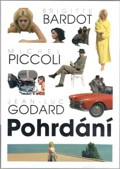Pohrdání - Jean-Luc Godard DVD plast (originální znění s CZ titulky)