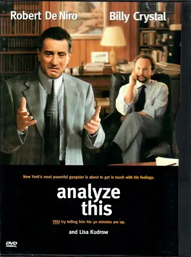 Analyze This / Přeber si to ( originální znění, titulky CZ ) DVD /bazarové zboží/