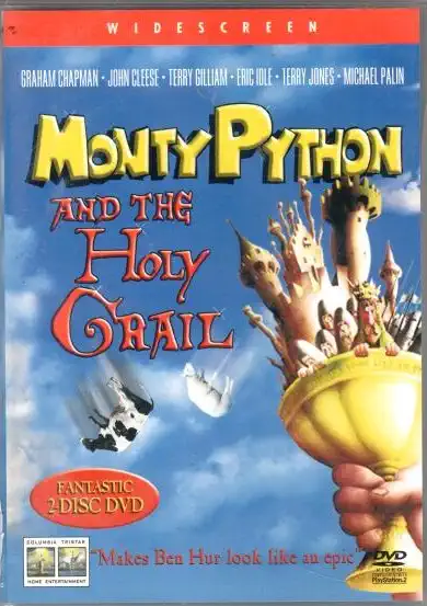 Monthy Python and The holy Grail (originální znění s CZ titulky) - 2 DVD plast /bazarové zboží/