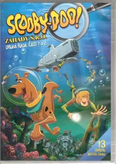 Scooby Doo: Záhady s.r.o.,druhá řada, část 1 a 2 - 2DVD plast- bazarové zboží