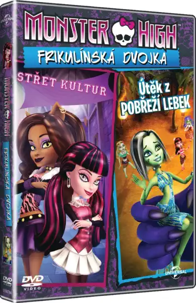 Monster High: Frikulínská dvojka-DVD plast