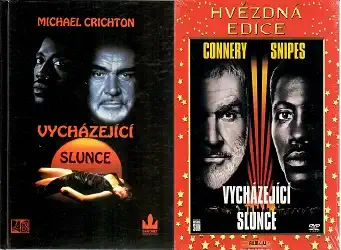 Kolekce Vycházející slunce - Michael Crichton ( 1x kniha bazarová + 1x DVD )