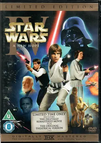 Star Wars: Epizoda IV - A new hope 2DVD ( originální znění ) bazarové zboží DVD