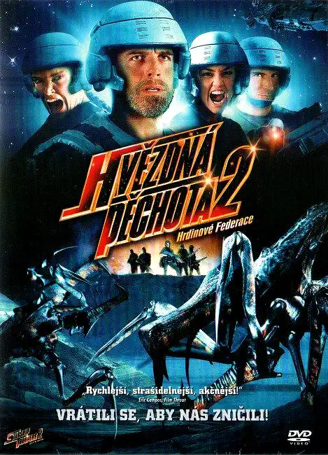 Hvězdná pěchota 2 - Hrdinové Federace - DVD plast - bazarové zboží