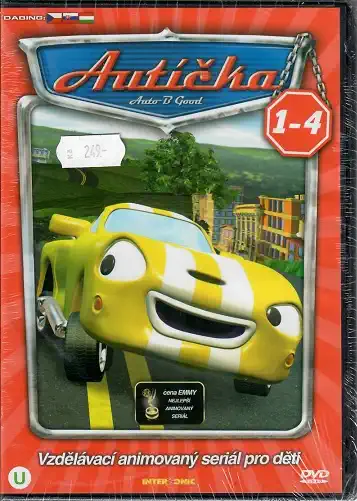 Autíčka 1- 4 ( BOX 4x DVD )