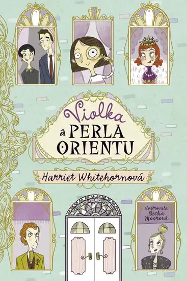 Violka a perla orientu - Harriet Whitehorn ( bazarové zboží )