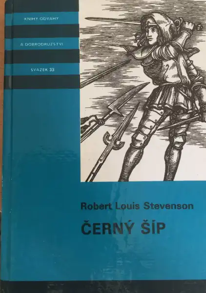 Černý šíp - Robert Louis Stevenson /bazarové zboží/