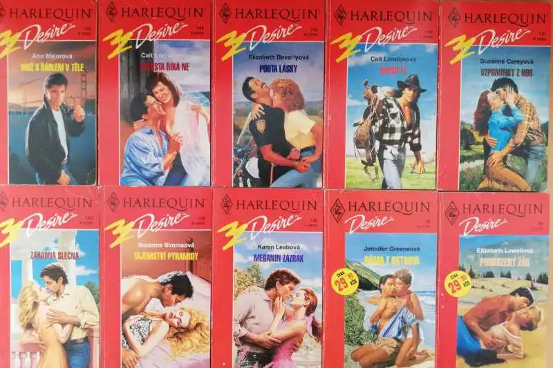 Knižní kolekce HARLEQUIN Desire IX.