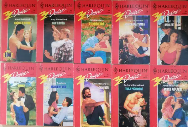 Knižní kolekce HARLEQUIN Desire XI.