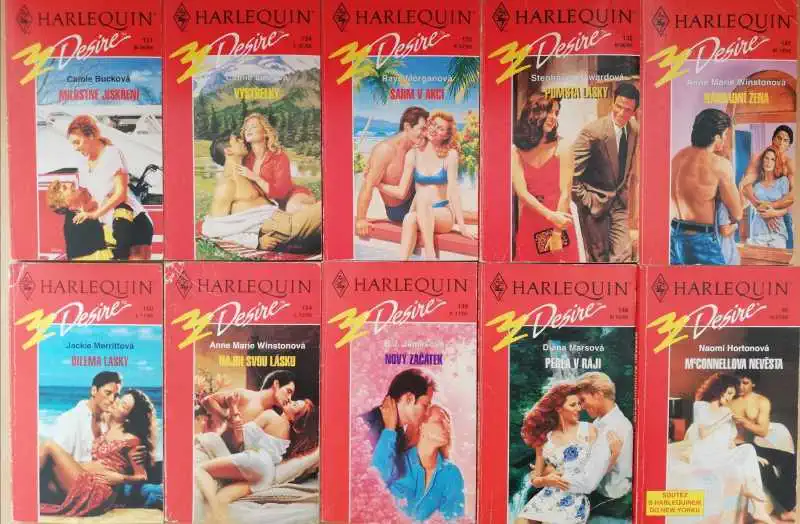 Knižní kolekce HARLEQUIN Desire XII.