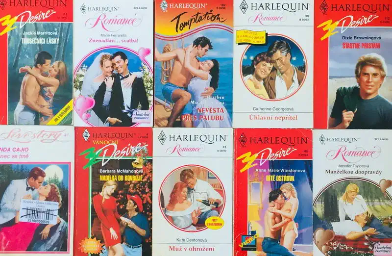 Velká knižní kolekce Harlequin XXI. - 10x bazarová kniha