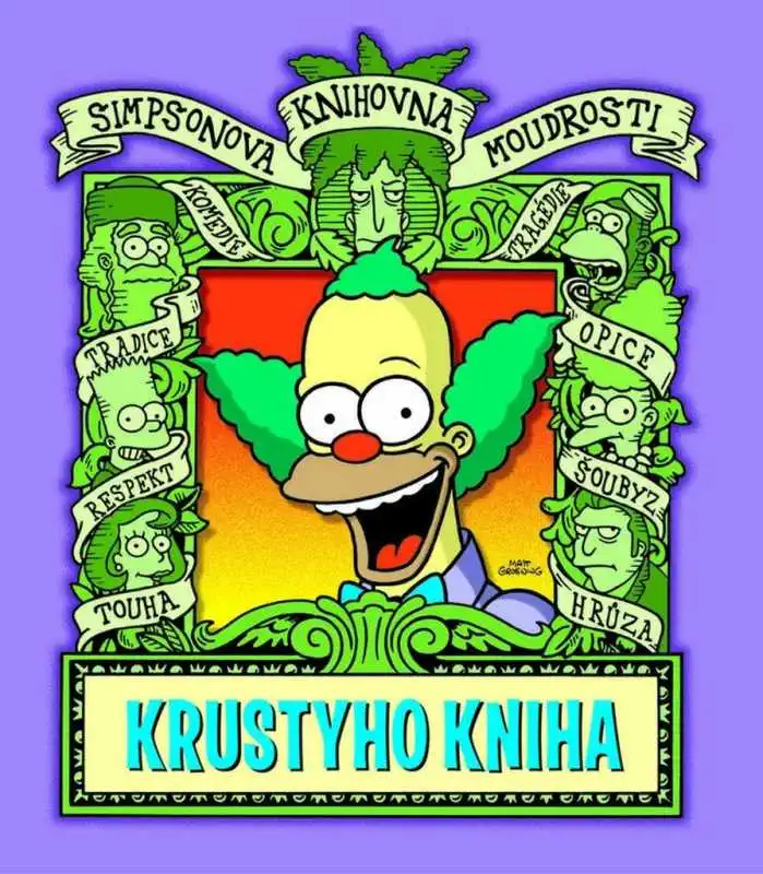 Simpsonova knihovna moudrosti: Krustyho kniha /bazarové zboží/