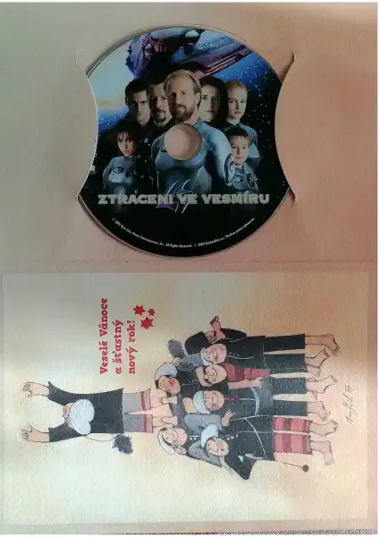 Ztraceni ve vesmíru - DVD - dárková obálka
