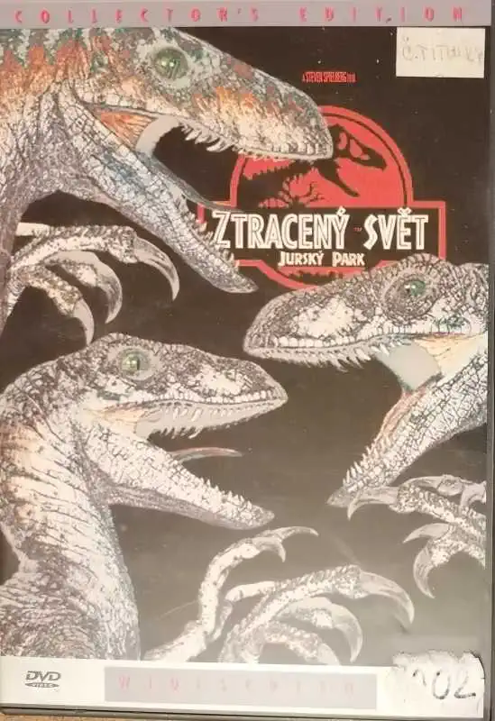 Ztracený svět: Jurský park - DVD plast - bazarové zboží