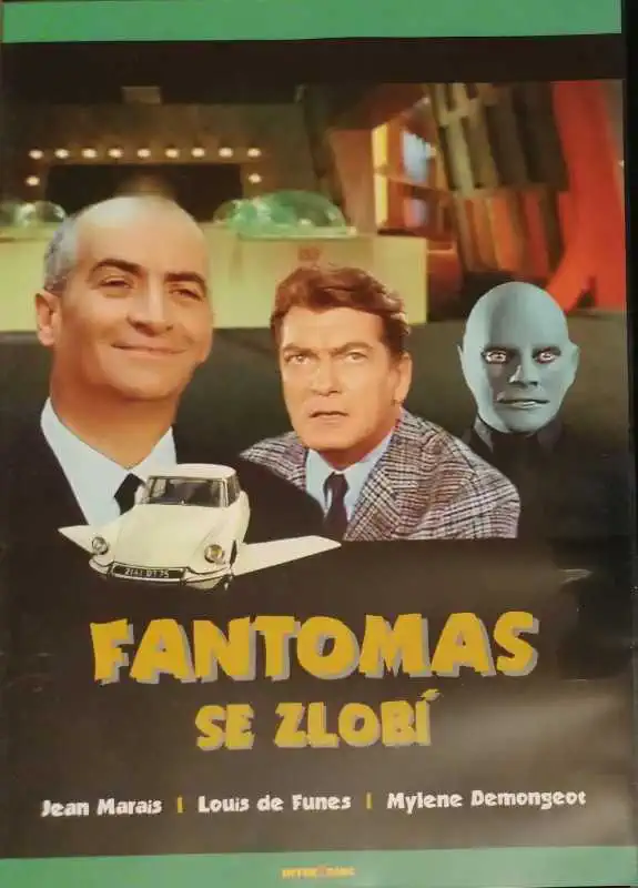 Fantomas se zlobí - DVD plast