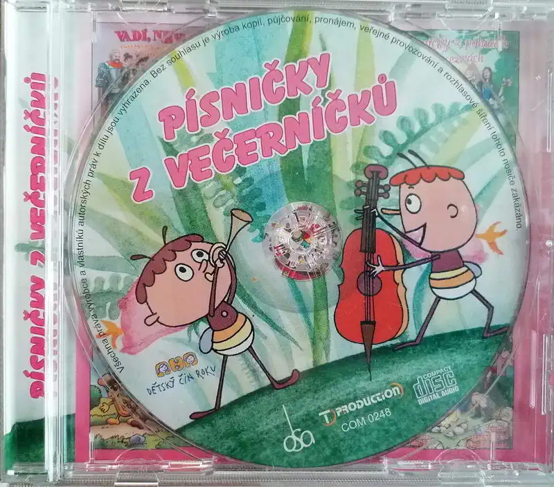 Písničky z večerníčků - CD - bazarové zboží