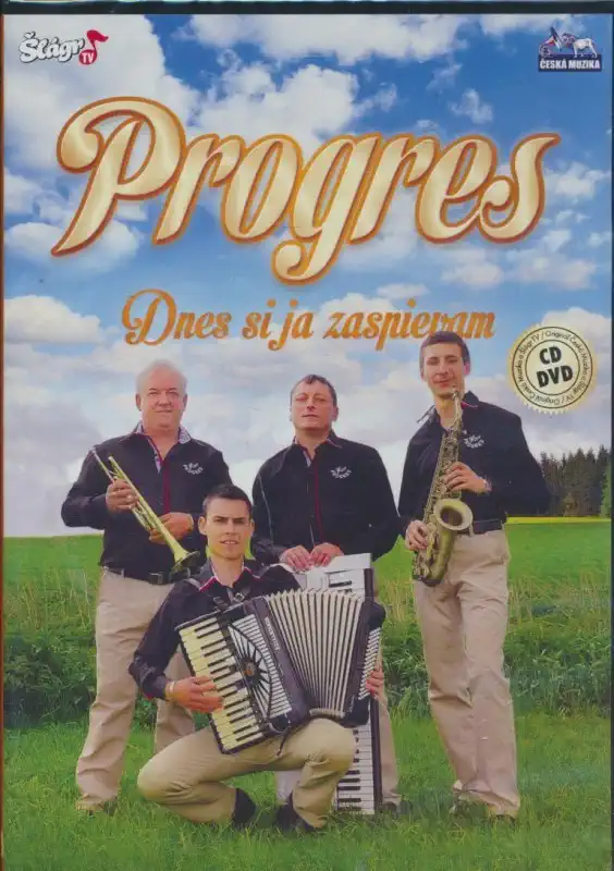 Progres - Dnes si ja zaspievam - DVD + CD plast