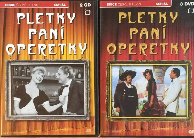 Pletky paní Operetky - 3 x DVD + 2 x CD plast