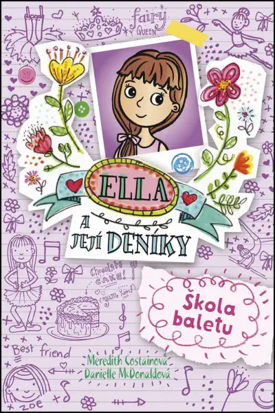 Ella a její deníky 2 - Škola baletu - Meredith Costainová /bazarové zboží/