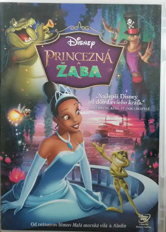 Princezná a žaba ( Princezna a žabák ) - DVD plast
