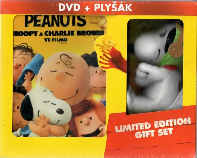 Peanuts: Snoopy a Charlie Brown ve filmu ( limitovaná edice DVD + plyšák ) - DVD