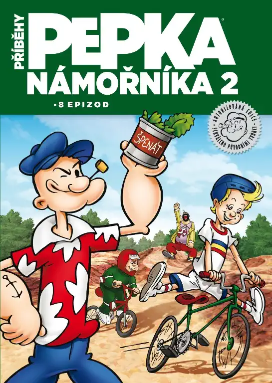 Příběhy Pepka námořníka 2 - DVD plast