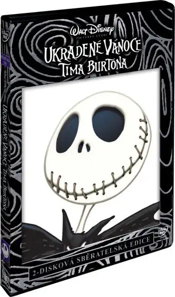 Ukradené vánoce Tima Burtona - 2disková sběratelská edice - DVD plast /bazarové zboží/