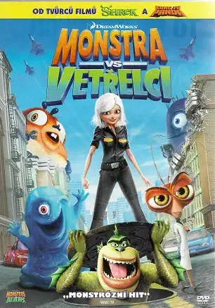 Monstra vs. Vetřelci ( bazarové zboží ) plast DVD