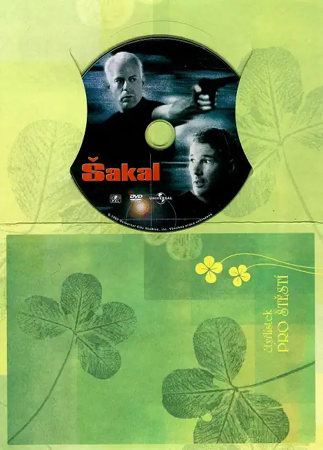 Šakal ( dárkový papír obal ) DVD