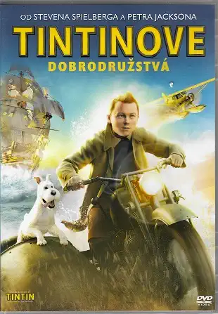 Tintinove dobrodružstvá / Tintinova dobrodružství ( plast ) DVD
